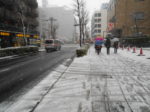 新横浜大雪