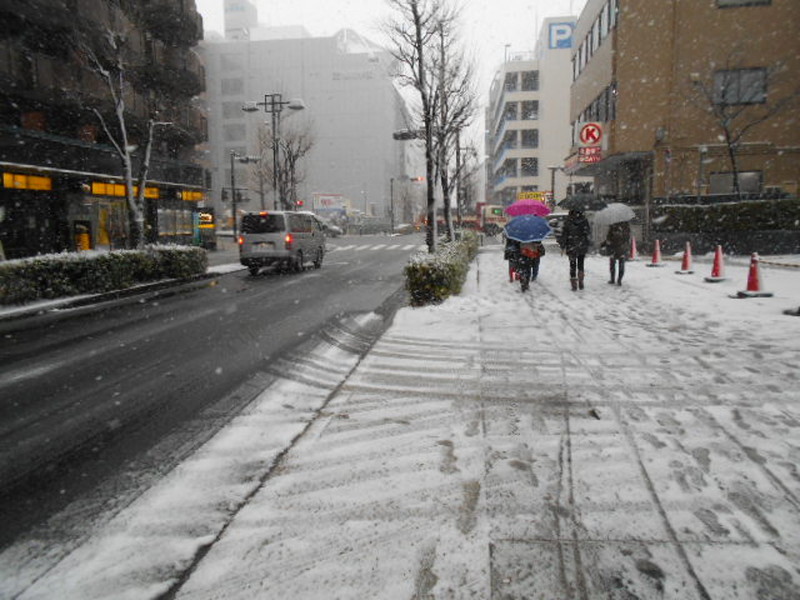 新横浜大雪